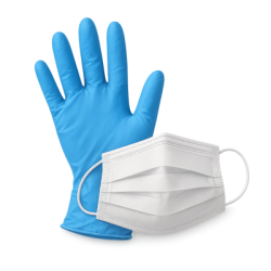 Gants, masques et protections
